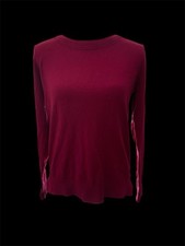 Loft Outlet Women s Pink Sweater Size Small 100 Cotton Full Sleeve