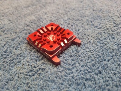 RARE FANTOM FR10 PRO RED Aluminum Heatsink Case Top