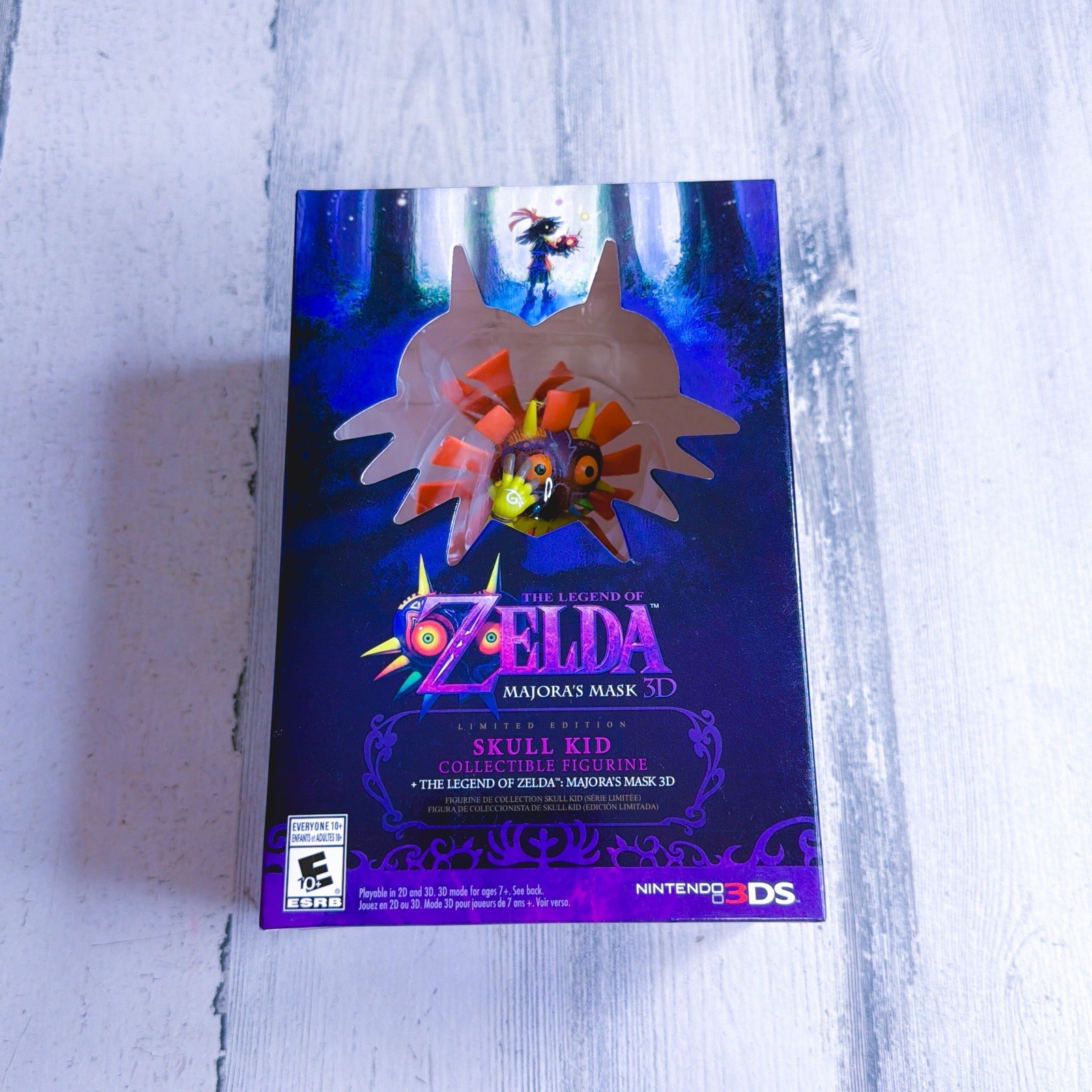The Legend Of Zelda Majora’s Mask 3DS LE - Skull Kid Figure NO GAME FIG ...