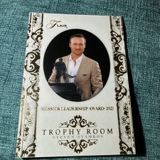 2025-26 UD Fleer Flair Steven Stamkos Trophy Room SP “Messier Leadership”