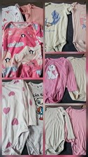 Girls Toddler Vest Bundle 24 Items Long & Shirt Sleeve Age 18-24months