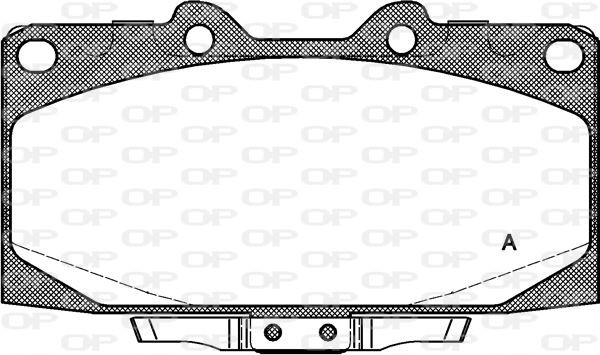 Plaquettes de frein Subaru Impreza WRX Turbo 2.0 AWD pour trains avant