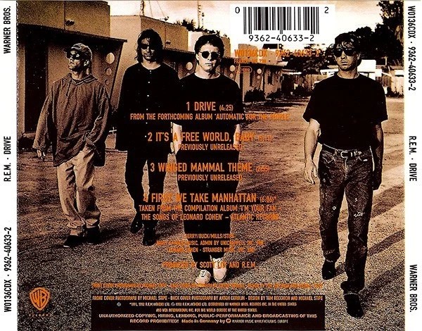 R.E.M. Drive - Collector´s Edition Maxi CD 1992 - Bild 2 von 2