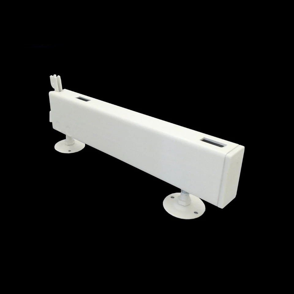 RF0302= 1x Fußteil T30 H8 jw von Tegometall für Regal Wandregal Tego Gondel