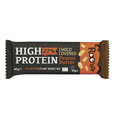 High Protein Riegel Choco Covered - Peanut Butter 40g | ROO'BAR