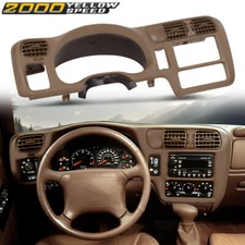 Fit 1998-2004 Chevy S10 Gmc Sonoma Blazer Double Din Speedometer Dashboard Bezel