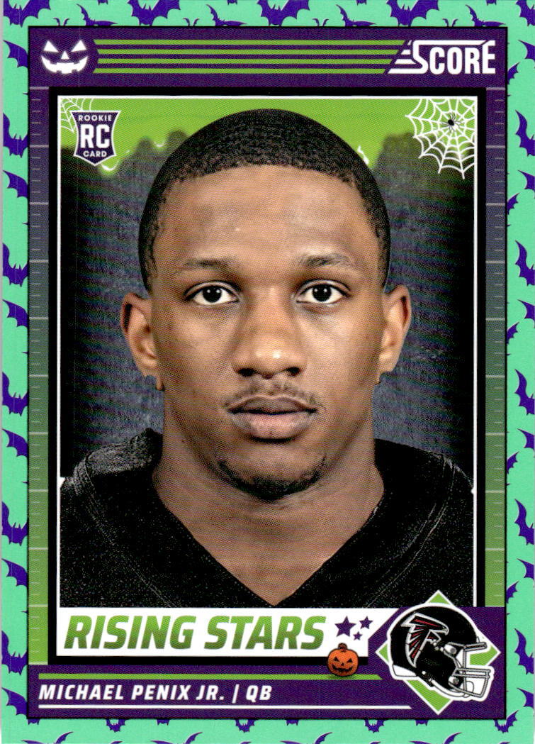 2024 Score-A-Treat #39 Michael Penix Jr. A-Treat - Rising Stars Green Bats
