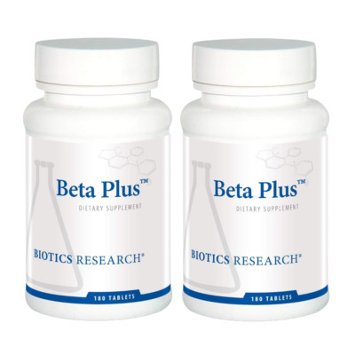 **2pack** Biotics Research - Beta Plus (180tabs)