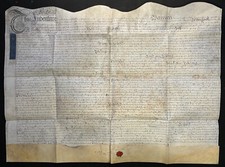 1742 Indentured Deed; Rowden’s Tenement, Charlinch, Manor of Curry Poole; Smyth