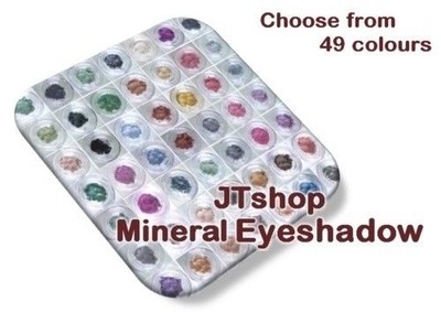 JTshop Superior Mineral Lidschatten/Liner (0,3g-2g) 49 Farben zur Auswahl - ganz natürlich