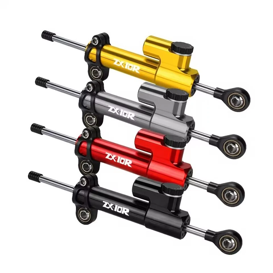 Soporte amortiguador estabilizador de dirección ajustable para Kawasaki Ninja ZX10R 2004-2006 Foto 4 de 4