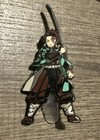 Demon Slayer Anime Tanjiro Kamado with Sword Metal Enamel Pin  Brooch — photo 1