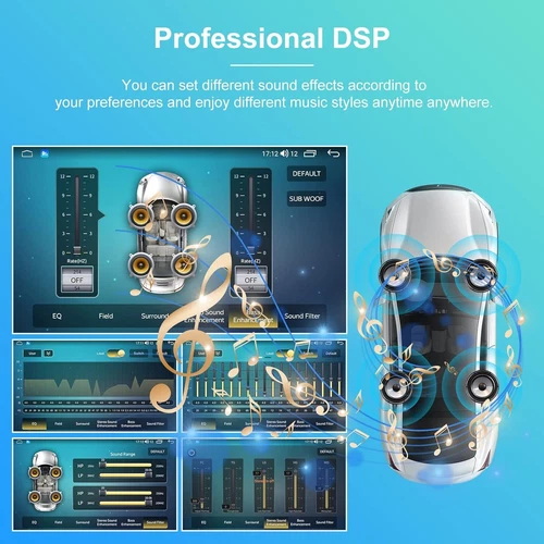 Radio estéreo para automóvil Android CarPlay GPS navegación BT para Hyundai Santa Fe IX45 2013-2018 - Imagen 21 de 24