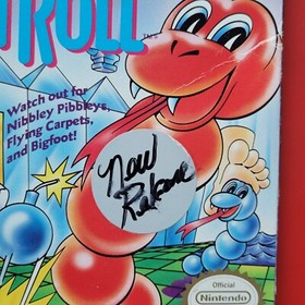 Snake Rattle n Roll Nintendo NES Game Box Manual Cleaned Tested Vintage 8 Bit