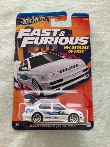Hot Wheels Fast & Furious VW Jetta 1995 Bianca - 1:64 - Premium Set LIMITED EDITION