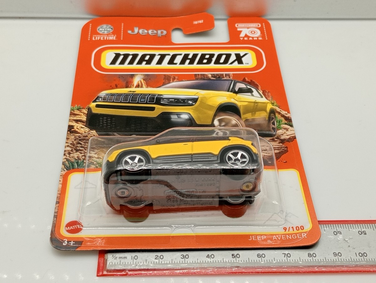 Matchbox Superfast / MB 1350 - Jeep Avenger - Yellow - Model