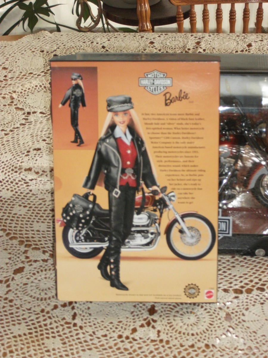 ヴィンテージ！バービーHARLEYーDAVIDSON Ken♡ Barbie Motor Harley-Davidson Cycles Set Barbie Ken and