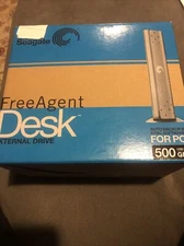 SEAGATE Free Agent Desk Backup/Storage Hard Drive 500GB, MAC/PC, HD