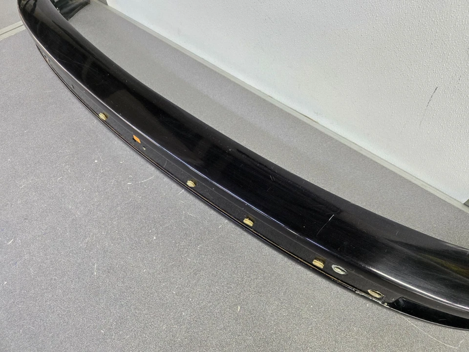 NICE USED ORIGINAL PORSCHE 911 SC 930 FRONT BUMPER BEAM W WASHERS PURPLE 16 - Image 4 of 4