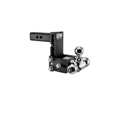 B&W Trailer Hitches Tow & Stow Adjustable Trailer Hitch Ball Mount - Fits 2" ...