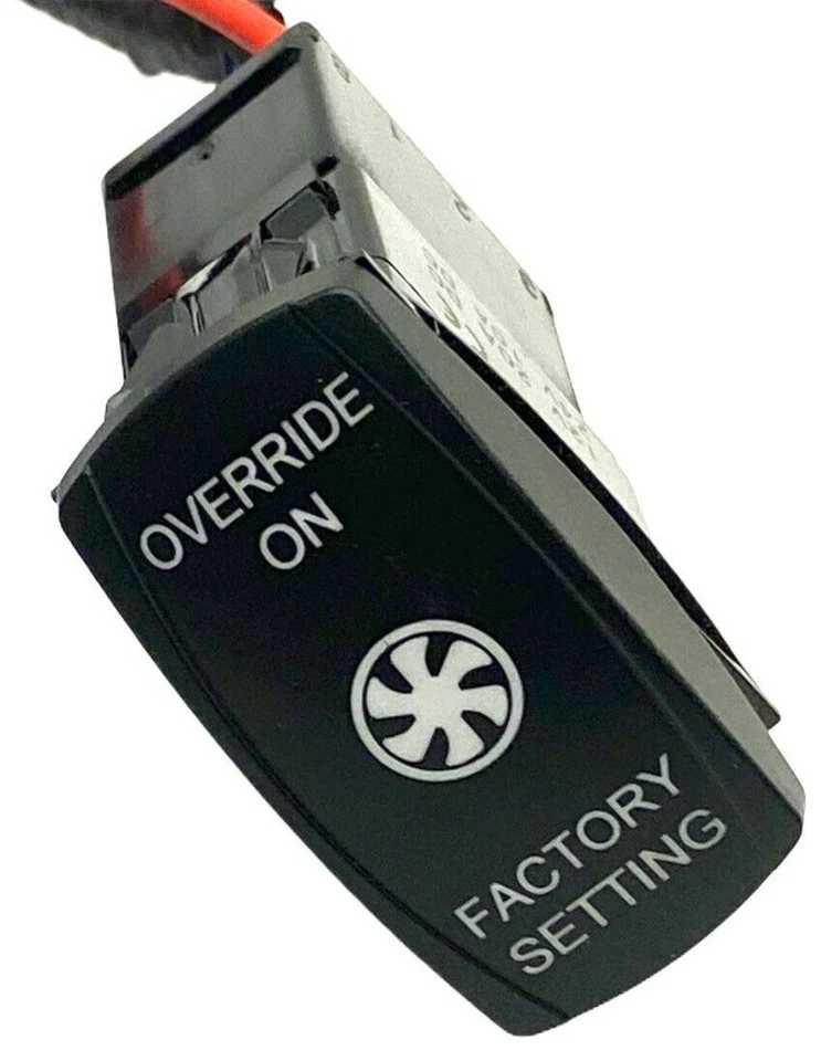 Kit de arnés interruptor basculante anulación ventilador de refrigeración CAN AM Commander Maverick Foto 3 de 4