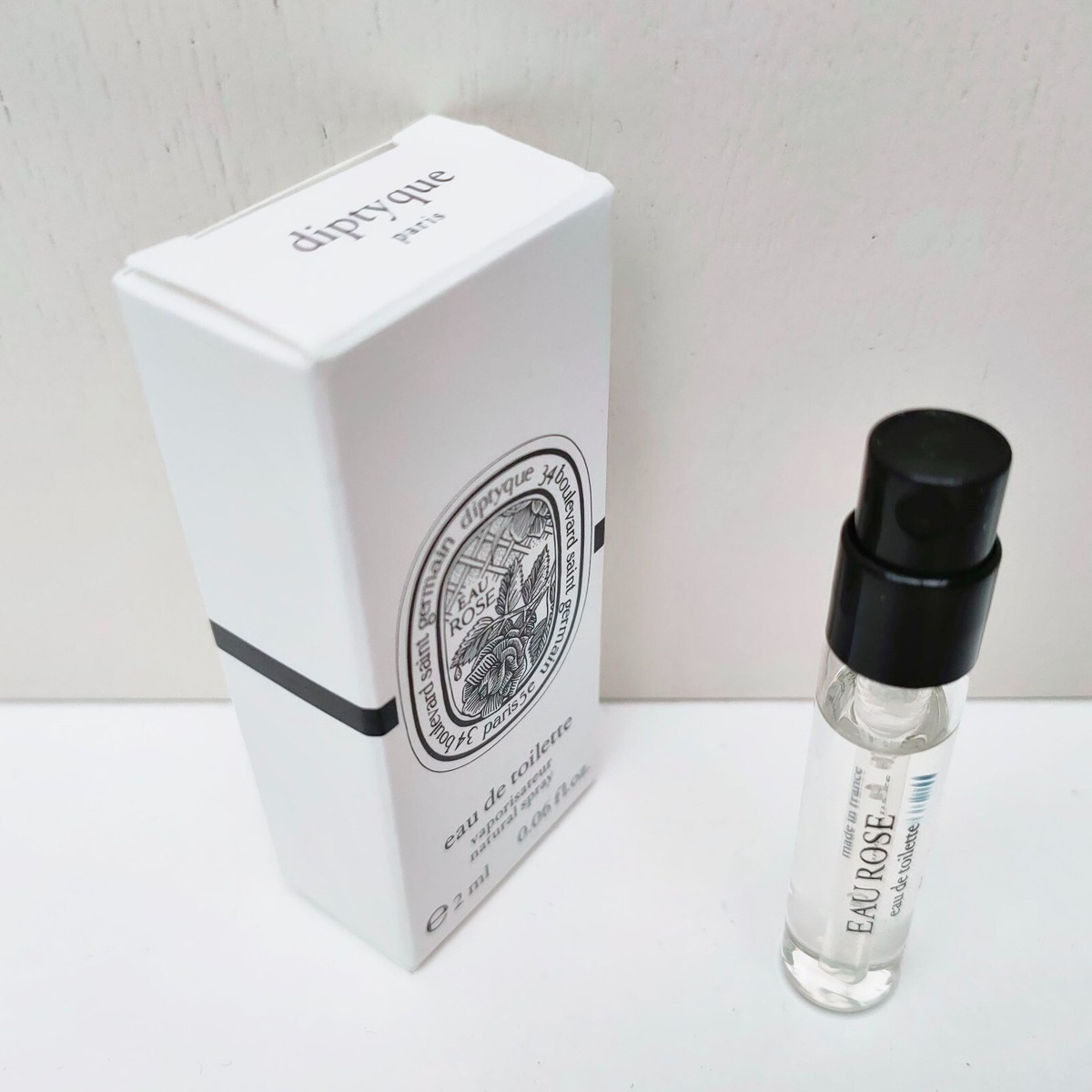 Diptyque Eau Rose Eau De Toilette mini Spray Fragrance, 2ml, Brand