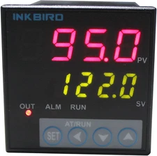 Inkbird F and C Display PID Temperature Controller Thermostat ITC-106RH Relay Ou