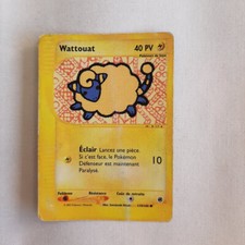 CARTE POKEMON  WATTOUAT 119/165.  WIZARDS EXPEDITION. FRANCE