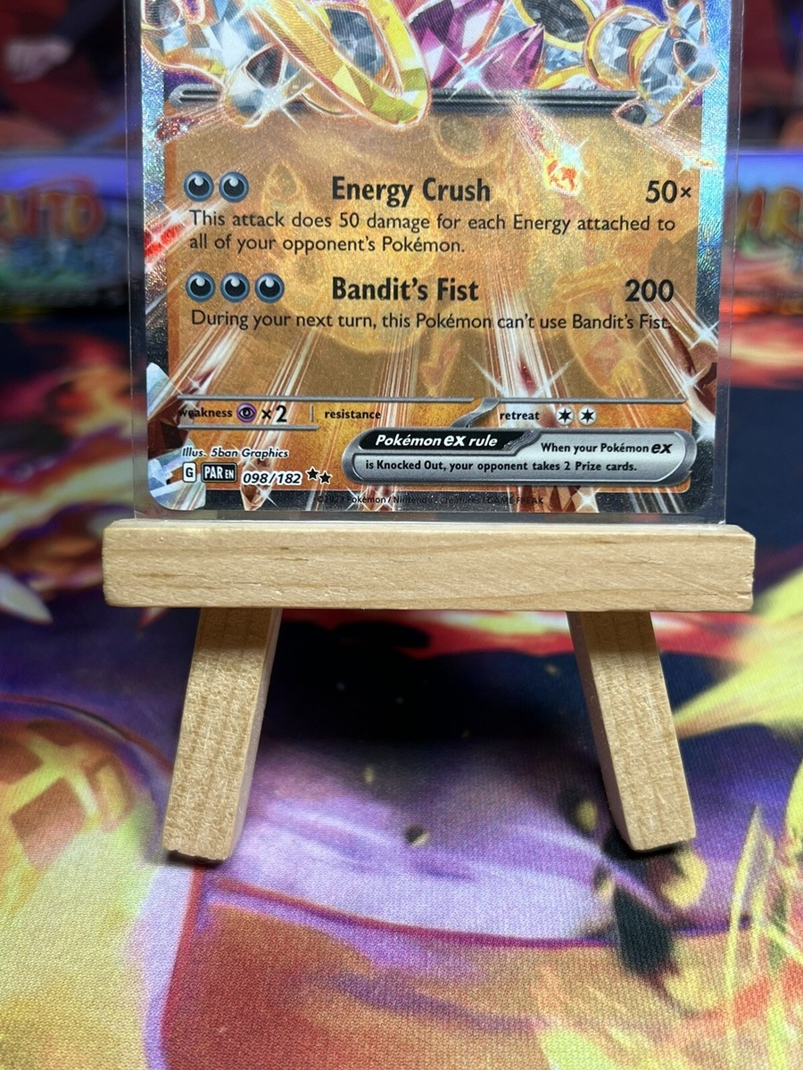 ポケモンカードokd HOOPA EX 098/192 S&V Paradox Rift Ultra Rare Pokemon Card NM