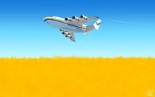 Aircraft antonov an225 mriya airplane vehicle sky Custom Gaming Mat Desk 2584