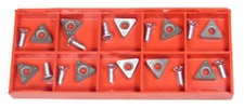 (10) MADE IN USA Negative Rake Carbide Brake Lathe Tool Bit Bits 6914-10
