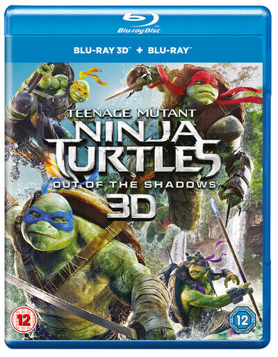 Teenage Mutant Ninja Turtles: Out Of The Shadows [Blu-ray, 3D