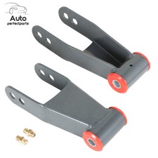 1 To 2 Rear Lift Shackles 2pcs For 198819891990-2018 Gmc Sierra Ck 1500