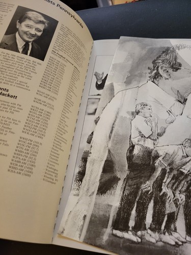 Vintage 1990 University of Pittsburgh Panthers Football Media Guide - Picture 4 of 5