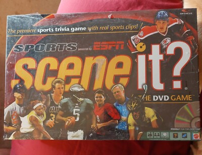 Scene It Sports Powered by ESPN 2005 DVD Game, NEW SEALED!