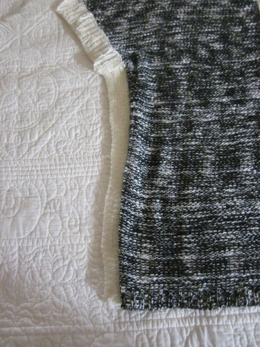 Mystree Womens Sweater Size S/M Black/White Marled Cardigan - Picture 5 of 7
