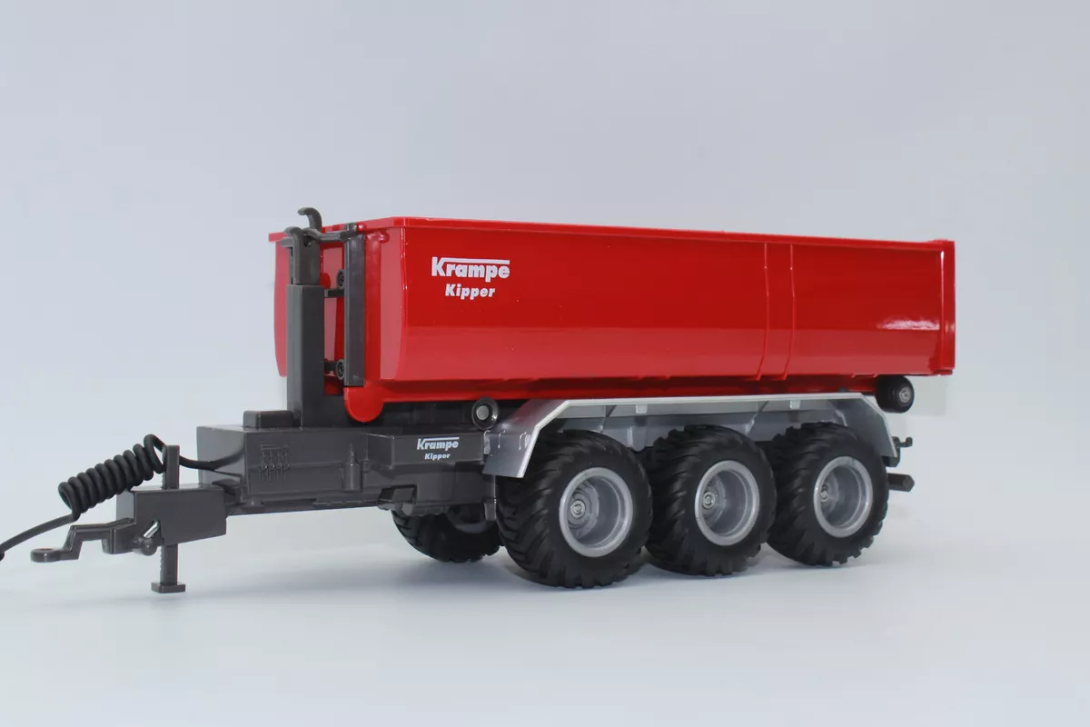 SIKU 6786 Krampe 3 Axle Hook Lift Chassis + Recess Control Dispenser 1:3 2 RC