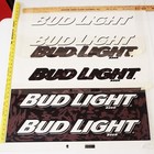 1996 Bud Light Beer • Neon Sign Advertising • Printer's Film Negs x3 2-up 3/C