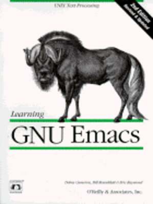 Learning GNU Emacs by Debra Cameron: Used