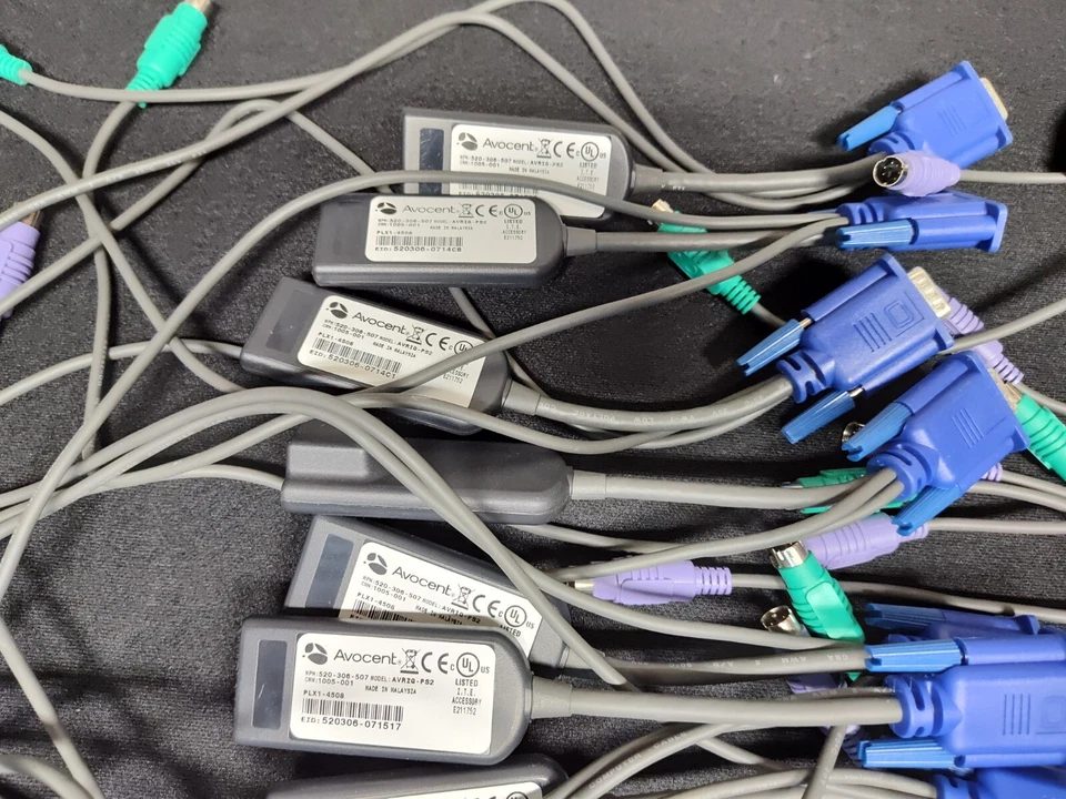 Lot of 21 Avocent Avriq-PS2 KVM Server Interface Modules 520-306-507 - Image 4 of 4