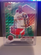 2020-21 Mosaic Basketball Kawhi Leonard Finals MVPs GREEN #299 Toronto Raptors