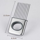 High Quality Stainless Steel Onion Slicer Vegetable Holder Cutter Kitchen Tools