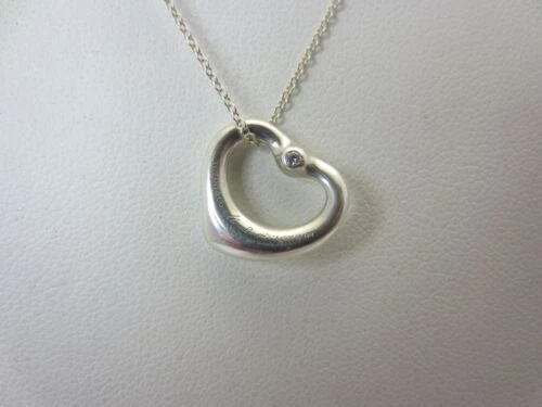 Tiffany & Co. Diamond Sterling Silver Fine Jewellery