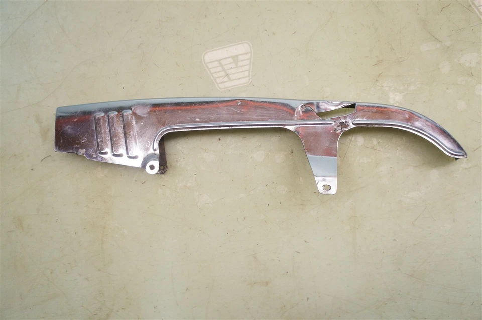 1972 Kawasaki H1500 H-1 H1 500 KH500 KH H1B Triple H2 RIBBED CHAIN GUARD *2554 - Imagem 2 de 4