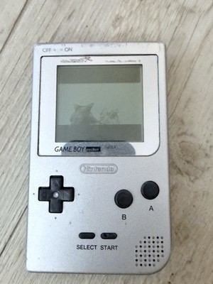Gameboy Pocket Silber + Spiel