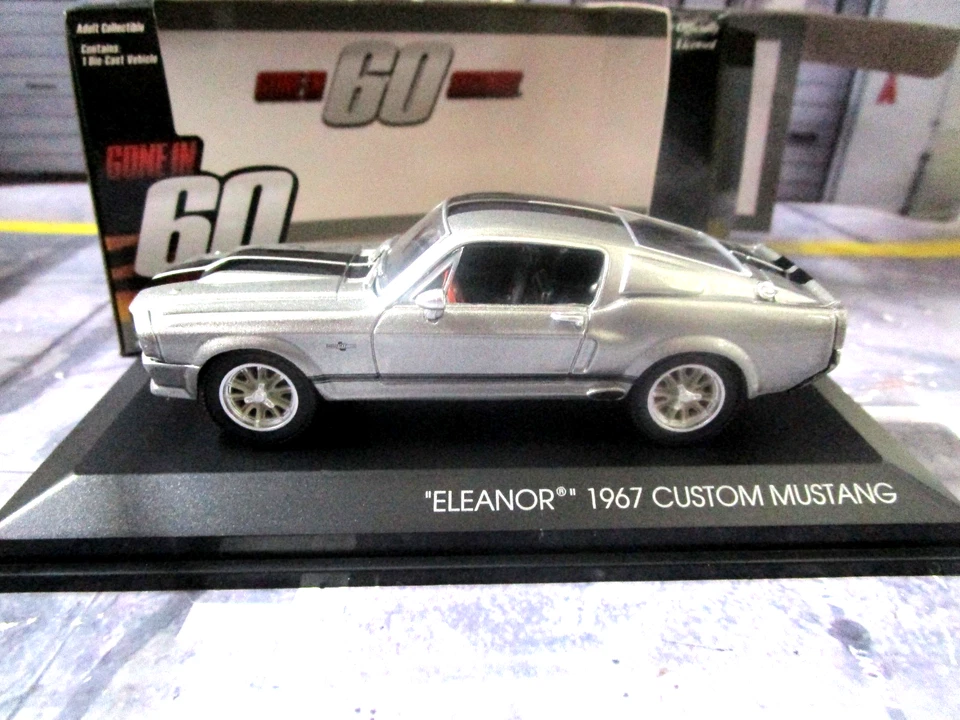 FORD Shelby Mustang Coupe 1967 ELEANOR Kino TV Gone in 60 sec Greenlight 1:43 - Bild 2 von 4