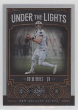 2020 Panini Legacy Under the Lights Silver Drew Brees #UL-DB i5f
