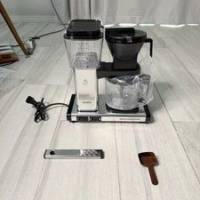 Moccamaster 10c KBGV Drip Coffee Maker Polished Silver 53941 *Cosmetic Damage*
