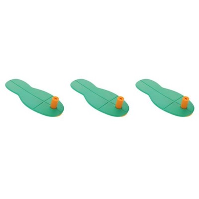 3 PCS Indoor-Übungsgolfmatte Golf-Schlagmatte Für Drinnen Und Draußen