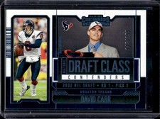 2023 Panini Contenders David Carr Historic Draft Class Blue #/199 Texans